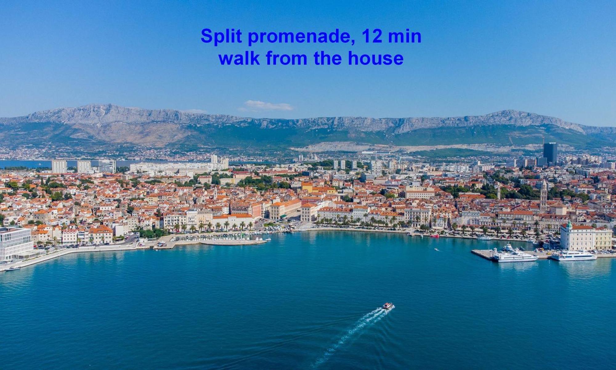 Violeta With The Sea View, 3 Min Walk To The Willa Split